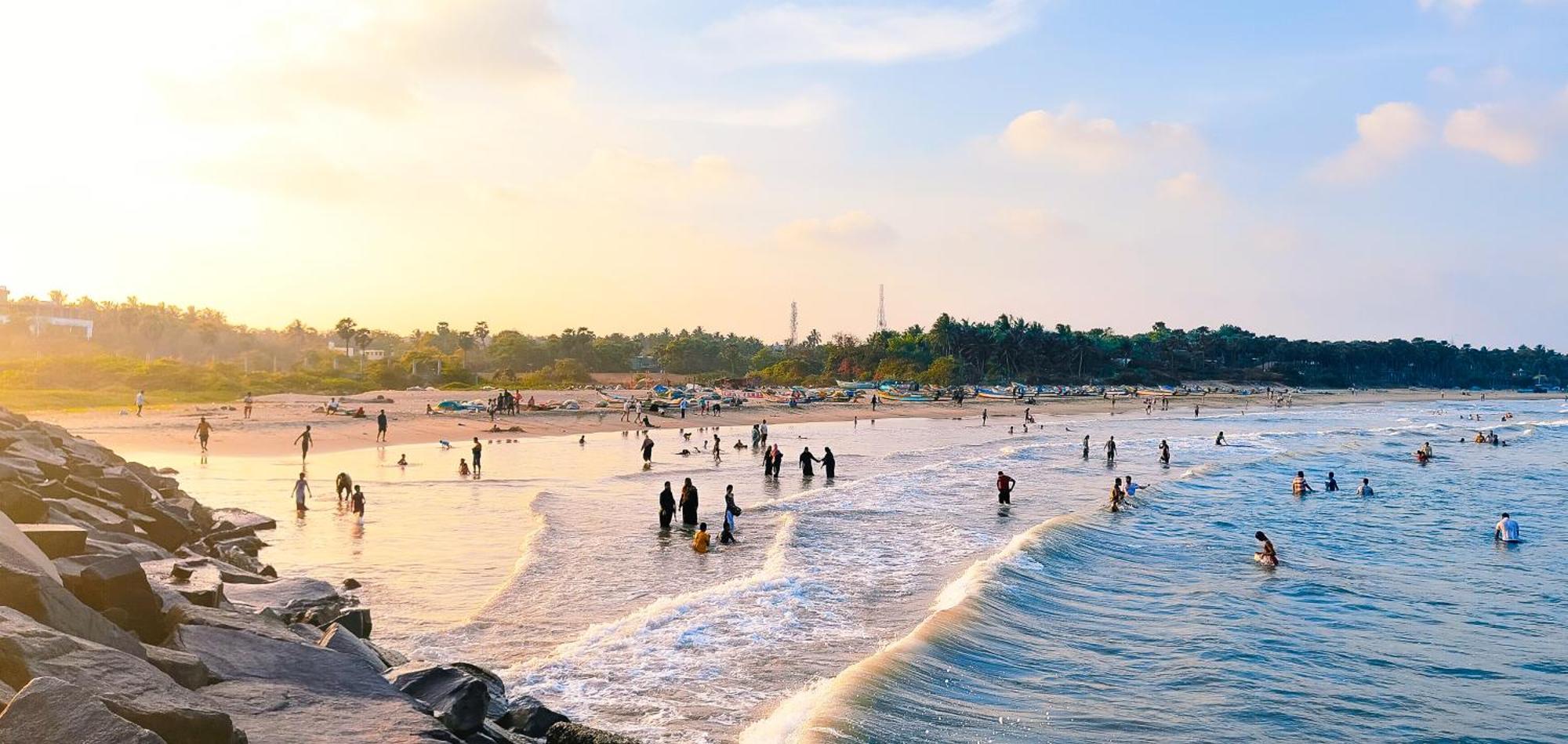 Serenity Sands Beach Resort Puducherry Zewnętrze zdjęcie