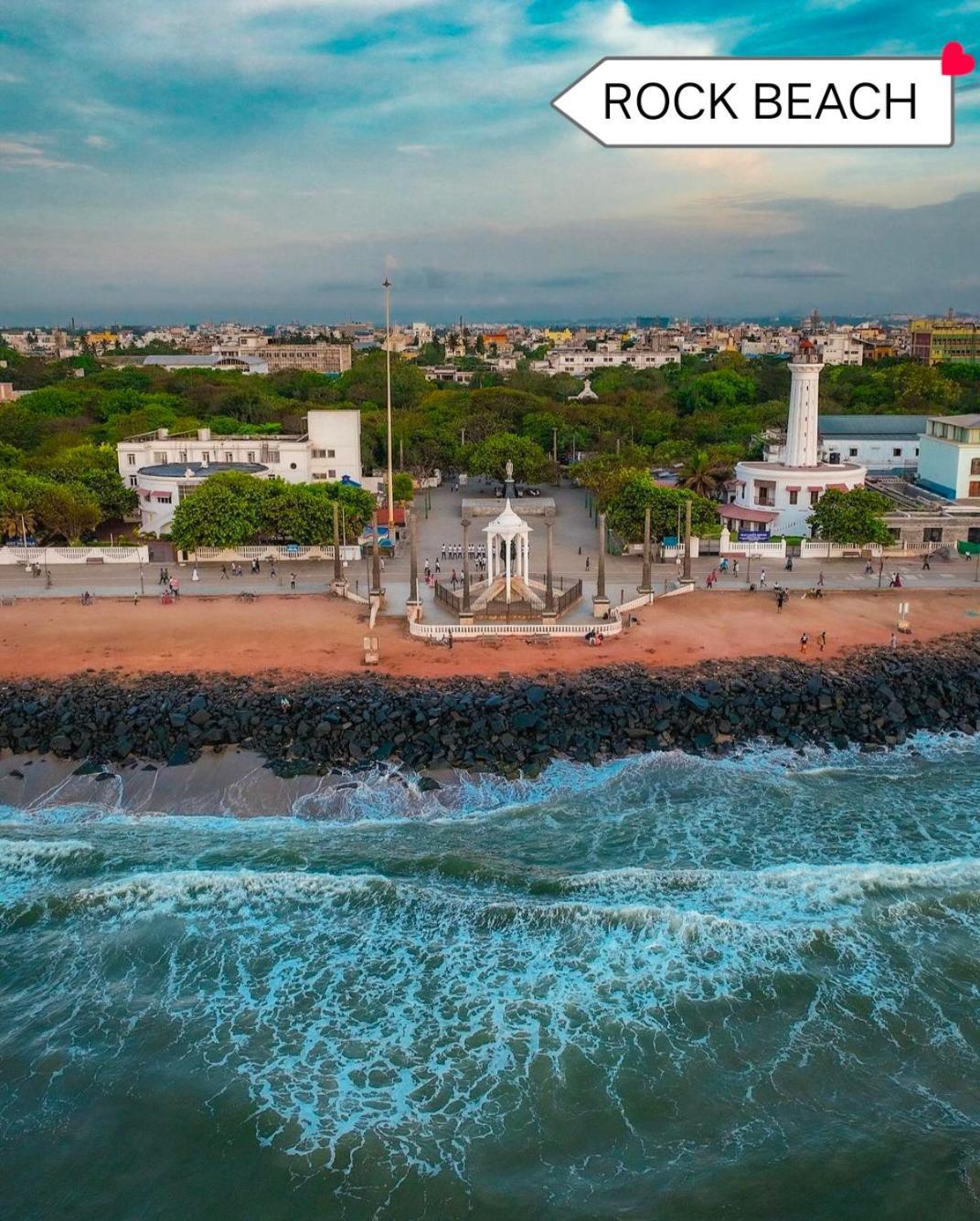 Serenity Sands Beach Resort Puducherry Zewnętrze zdjęcie